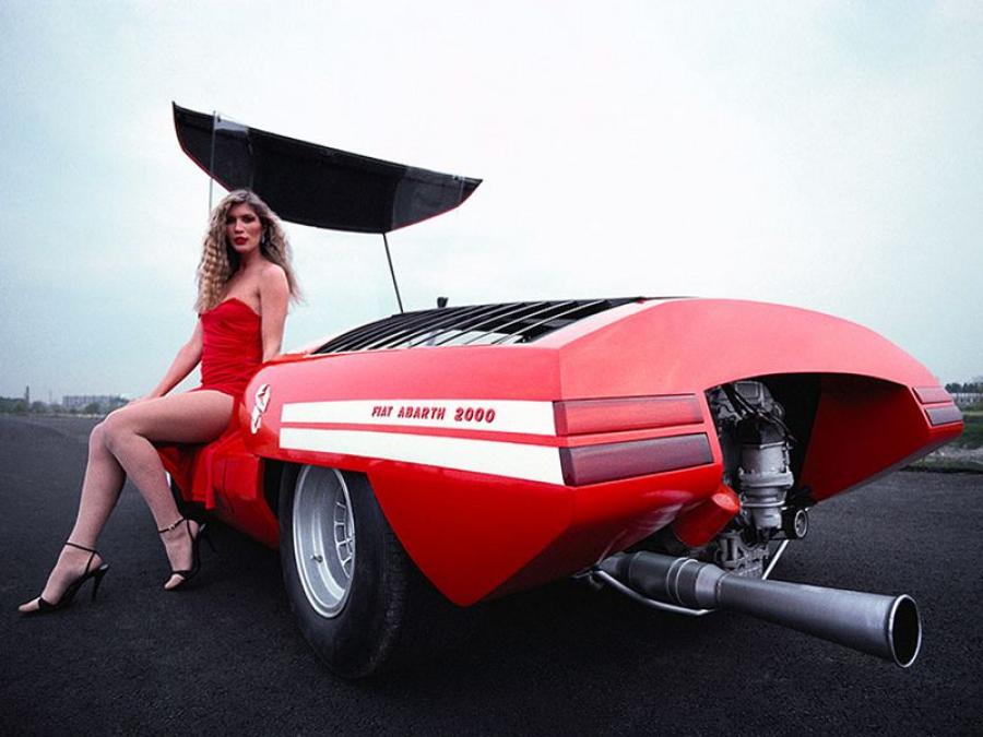  Fiat Abarth 2000 Concept 1969 года  (фото 7 из 12)